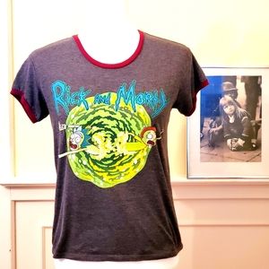 Rick and Morty T-Shirt Women's Size Large